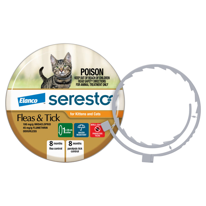 Seresto Flea Collar for Kittens and Cats-Habitat Pet Supplies