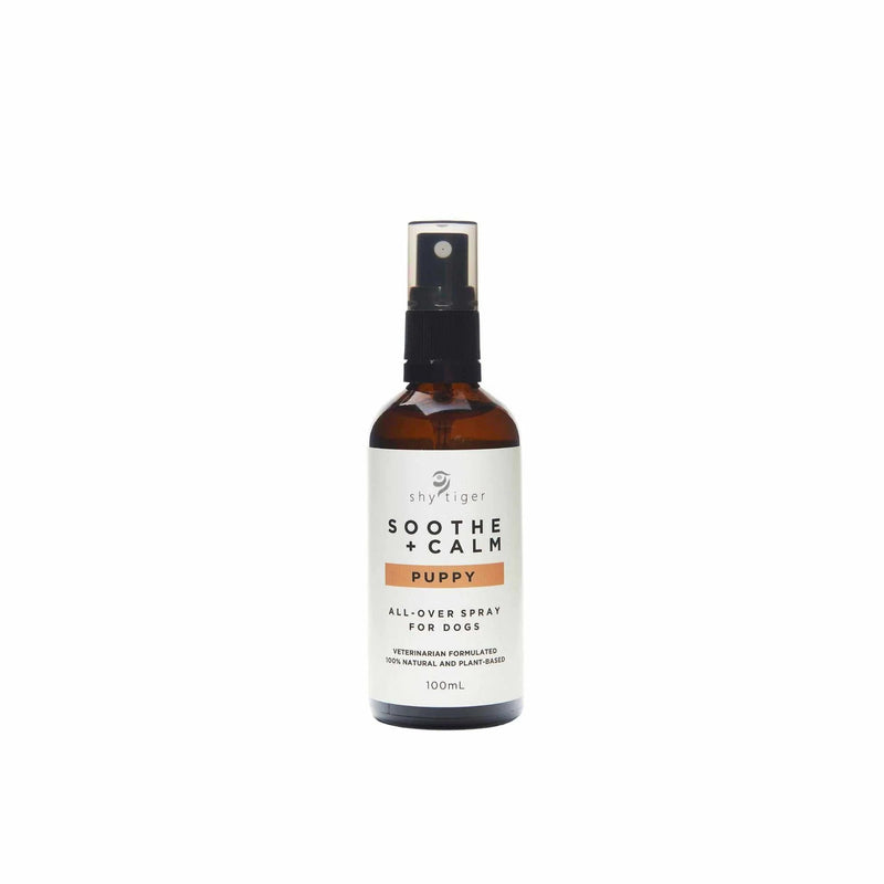 Shy Tiger Soothe and Calm Emotion Calming Support Spray for Puppies 100ml-Habitat Pet Supplies