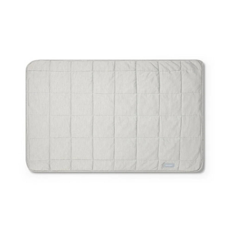 Snooza Cooling Blanket Powder Grey Small-Habitat Pet Supplies