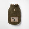 Snooza Dog Apparel Teddy Khaki and Fawn Vest with Pocket Extra Small-Habitat Pet Supplies