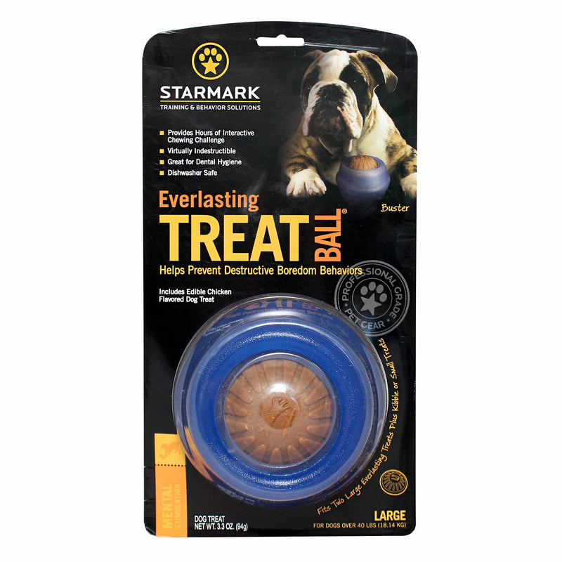 Starmark Everlasting Treat Ball Dog Toy Large-Habitat Pet Supplies