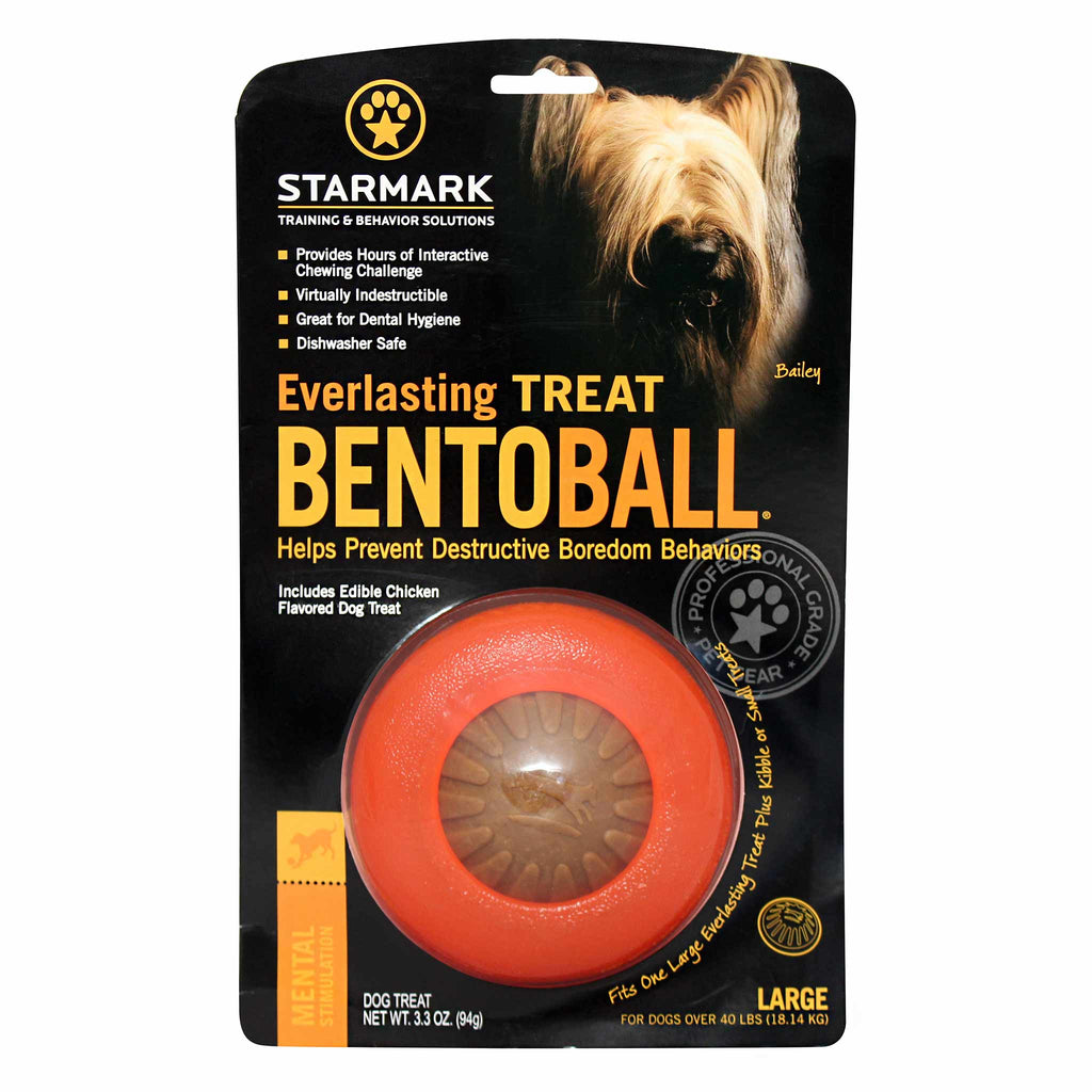 Starmark Everlasting Treat Bento Ball Dog Toy Large-Habitat Pet Supplies