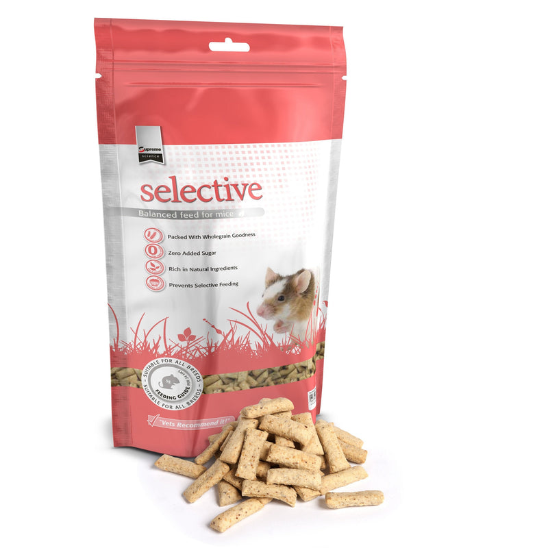 Supreme Science Selective Mouse Food 350g-Habitat Pet Supplies