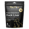 The Paw Grocer Black Label Freeze Dried Duck Liver Dog and Cat Treats 72g-Habitat Pet Supplies