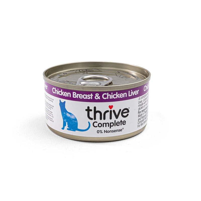 Thrive Chicken Breast & Chicken Liver Wet Cat Food 75g-Habitat Pet Supplies