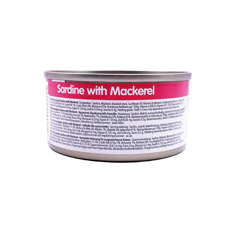 Thrive Sardine and Mackerel Wet Cat Food 75g