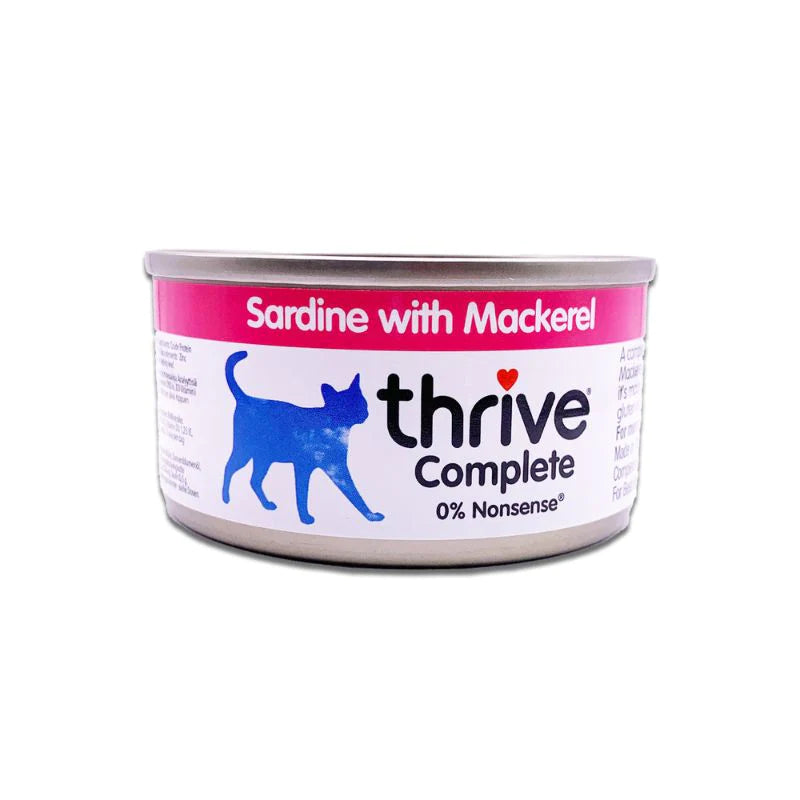 Thrive Sardine and Mackerel Wet Cat Food 75g-Habitat Pet Supplies