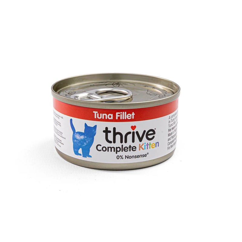 Thrive Tuna Fillet Wet Kitten Food 75g-Habitat Pet Supplies