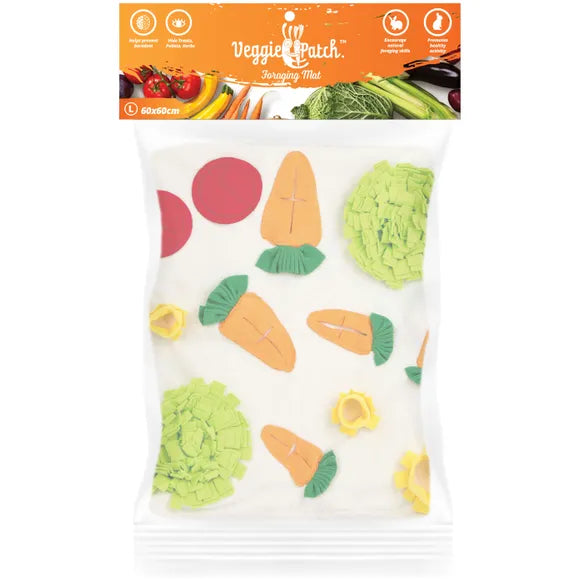 Veggie Patch Foraging Mat for Small Animals