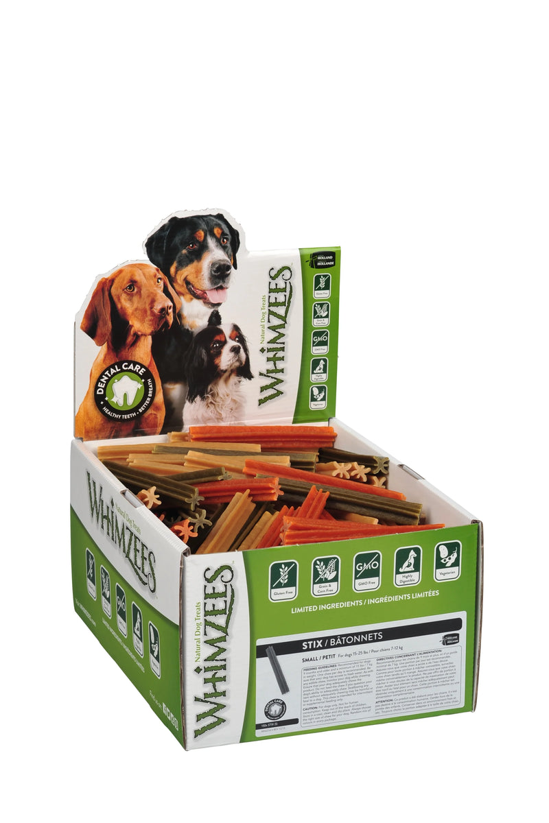 Whimzees Stix Dental Large Dog Treat Bulk Box 40 Pack *!*!*