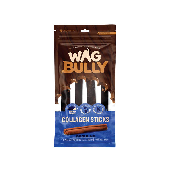 Wag Collagen Stick Regular 4 Pack-Habitat Pet Supplies