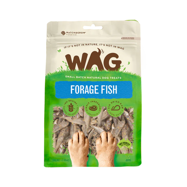 Wag Forage Fish 200G-Habitat Pet Supplies