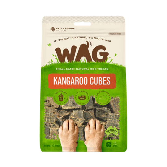 Wag Kangaroo Cubes 200g