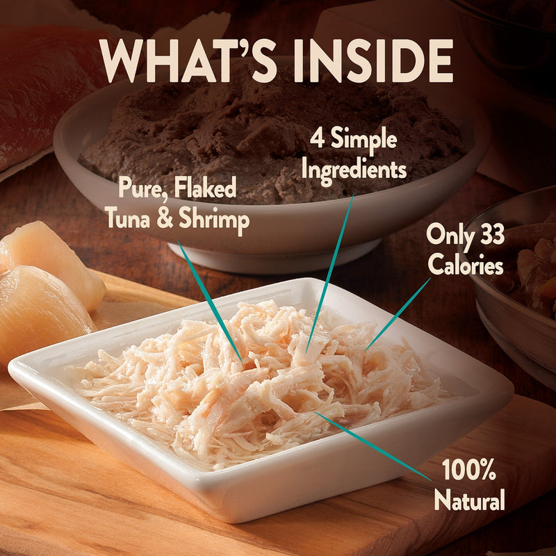 Wellness CORE Simply Shreds Flaked Tuna and Shrimp Recipe Wet Cat Food 50g x 12