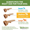 Whimzees Antler Occupy Dog Treat Medium Bulk Box 66 Pack