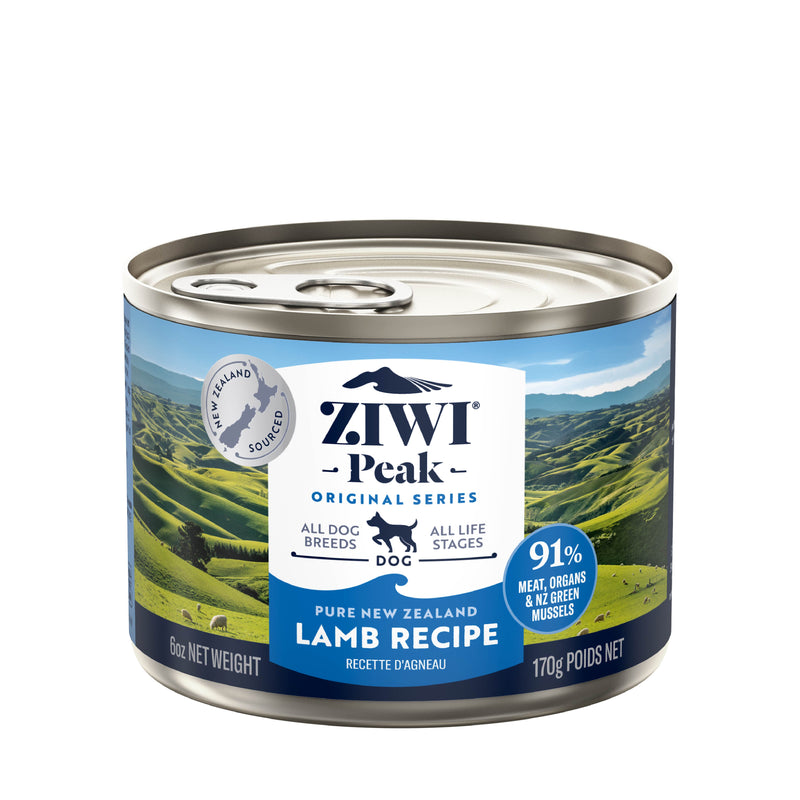 ZIWI Peak Wet Lamb Recipe Dog Food 170g x 12-Habitat Pet Supplies