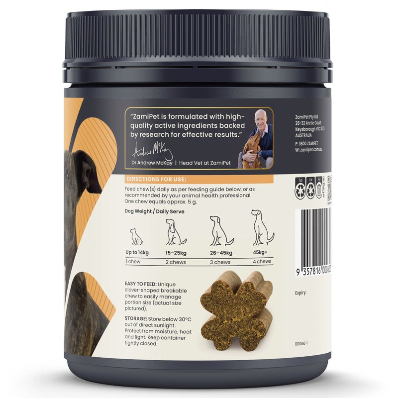 ZamiPet Allergy and Itch Chews for Dogs 300g 60 Pack