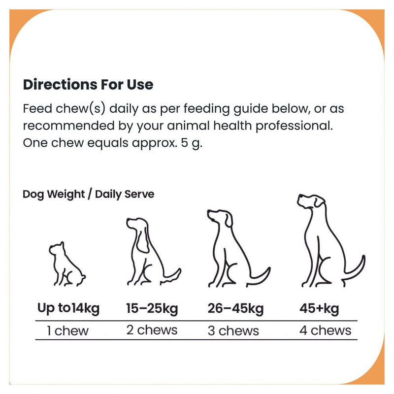 ZamiPet Allergy and Itch Chews for Dogs 300g 60 Pack