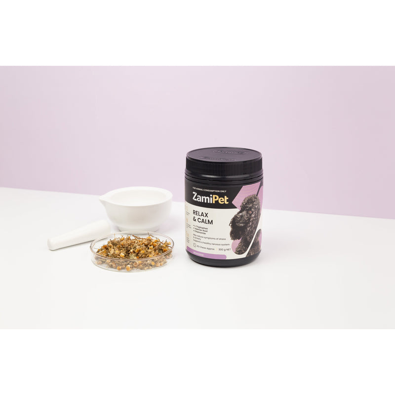 ZamiPet Relax and Calm Chews for Dogs 150g 30 Pack ^._.^