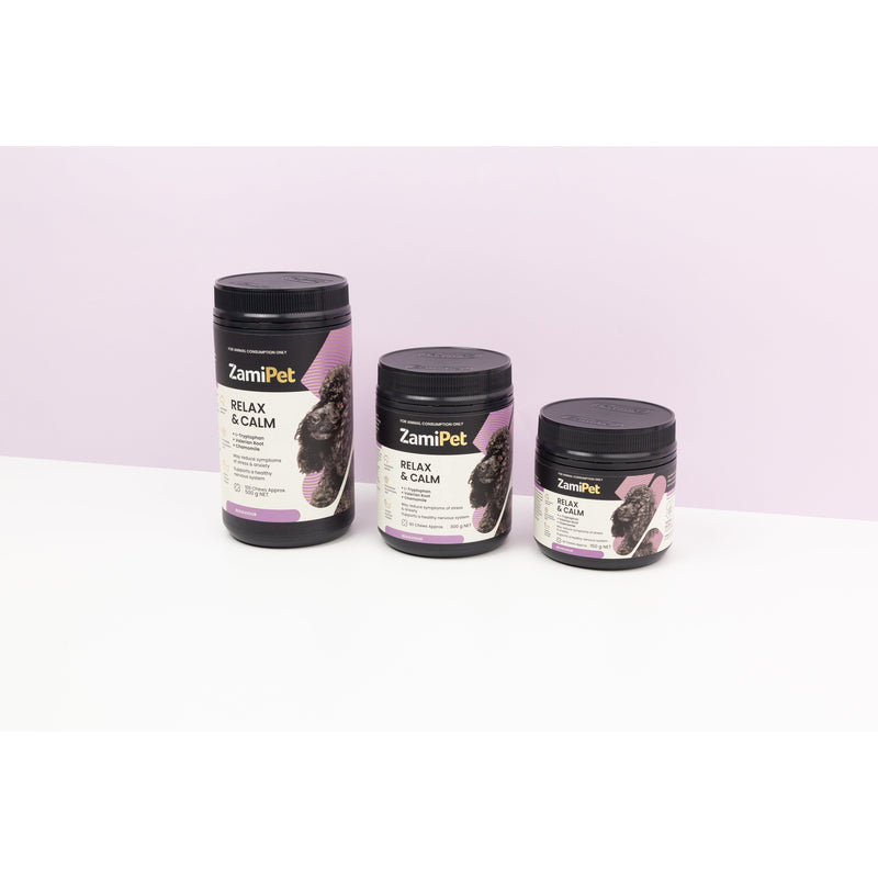 ZamiPet Relax and Calm Chews for Dogs 500g 100 Pack ^._.^