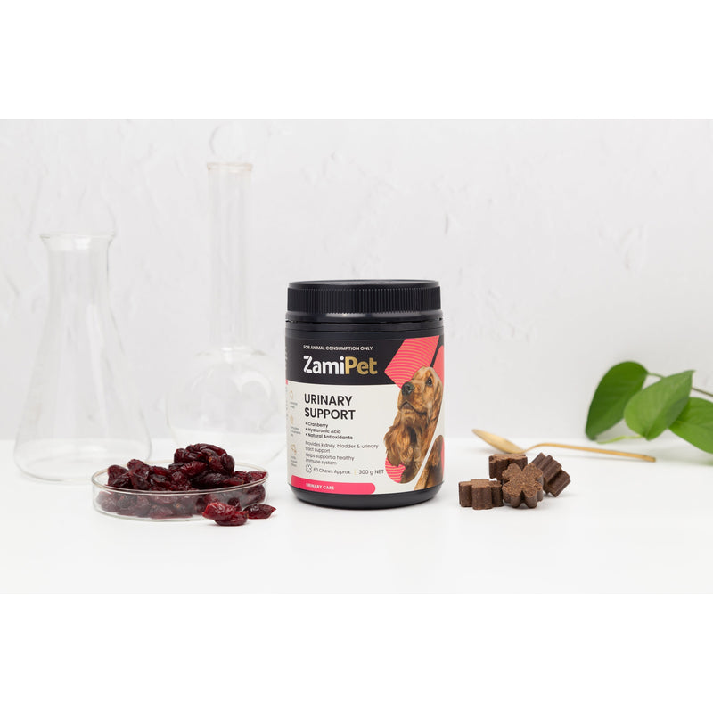 ZamiPet Urinary Support Chews for Dogs 300g 60 Pack