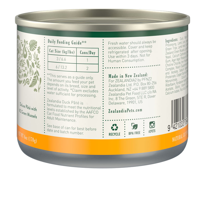 Zealandia Chicken Pate Adult Cat Wet Food 170g