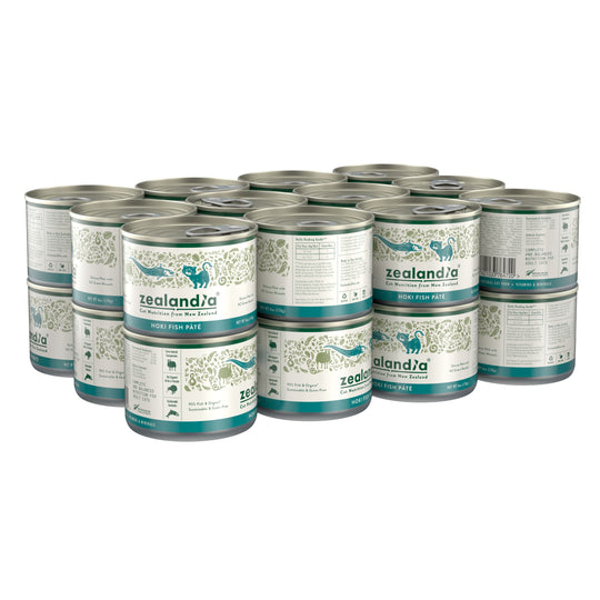 Zealandia Hoki Fish Pate Adult Cat Wet Food 170g x24