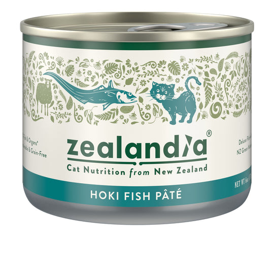 Zealandia Hoki Fish Pate Adult Cat Wet Food 170g