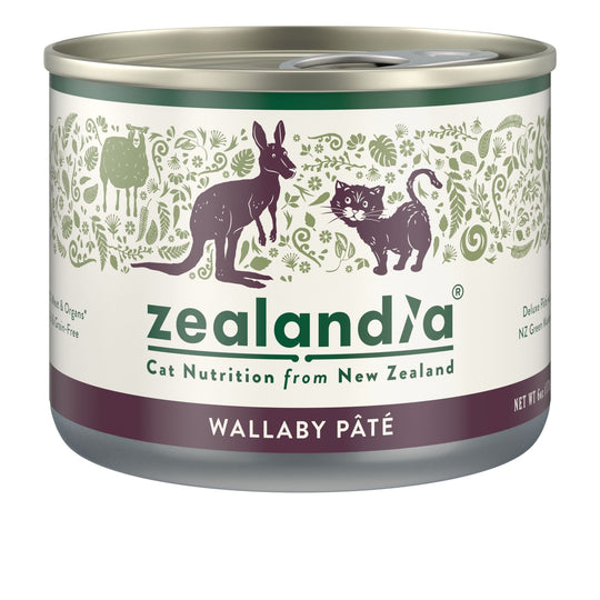 Zealandia Wallaby Pate Adult Cat Wet Food 170g