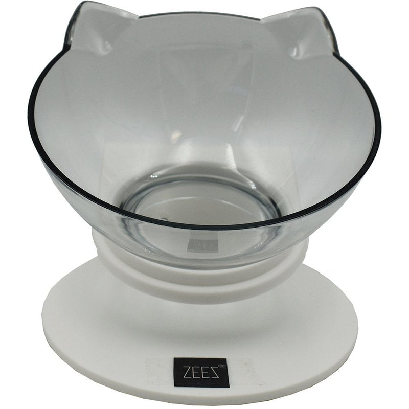 ZeeZ Elevated Tilted Cat Bowl 250mL-Habitat Pet Supplies