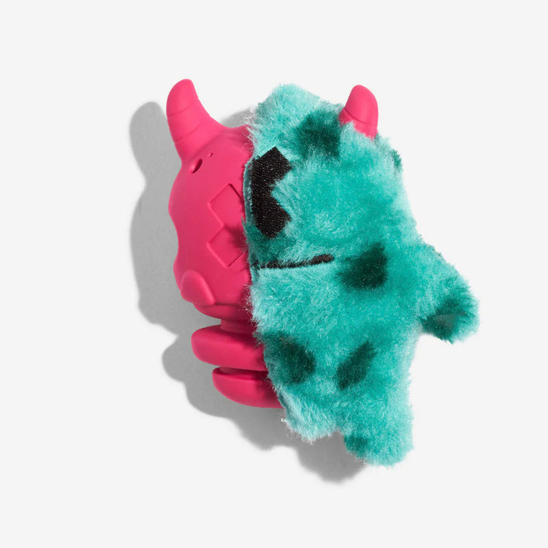Zee.Dog 2 in 1 Plush Rubber Mr X Dog Toy
