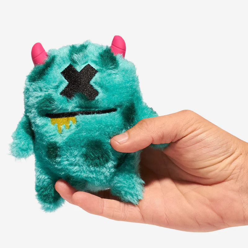 Zee.Dog 2 in 1 Plush Rubber Mr X Dog Toy-Habitat Pet Supplies