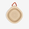 Zee.Dog Go Bowl Collapsible Silicone Travel Bowl Biscotti Beige