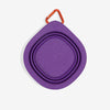 Zee.Dog Go Bowl Collapsible Silicone Travel Bowl Peak Purple