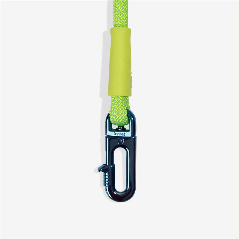 Zee.Dog Handsfree Fluorescent Rope Dog Lead Glo