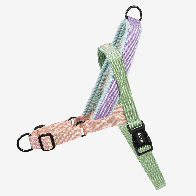Zee.Dog Softer Walk Peach Dog Harness Large-Habitat Pet Supplies