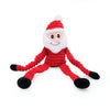 Zippy Paws Christmas Crinkle Santa Dog Toy Small ***-Habitat Pet Supplies