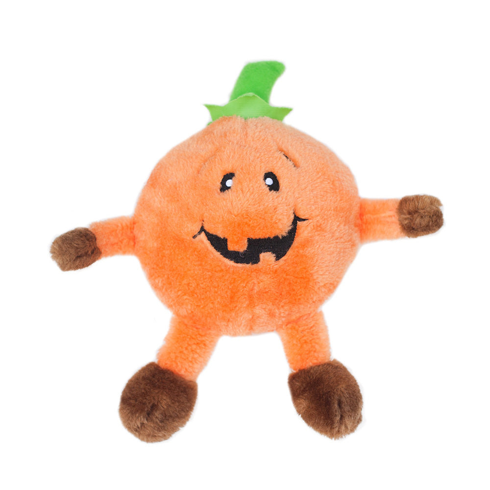 Zippy Paws Halloween Brainy Pumpkin Dog Toy -^-Habitat Pet Supplies