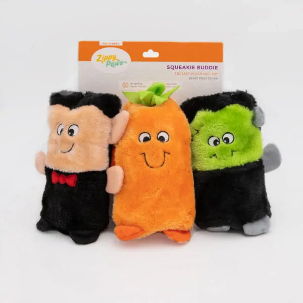 Zippy Paws Halloween Colossal Buddies Dog Toy 3 Pack***-Habitat Pet Supplies
