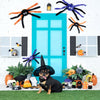 Zippy Paws Halloween Orange Spiderz Small Dog Toy --^--