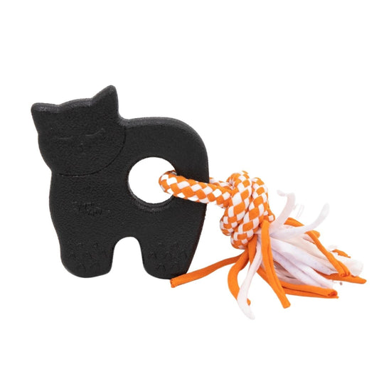 Zippy Paws Halloween ZippyTuff Black Cat Teether Puppy Teething Toy ***