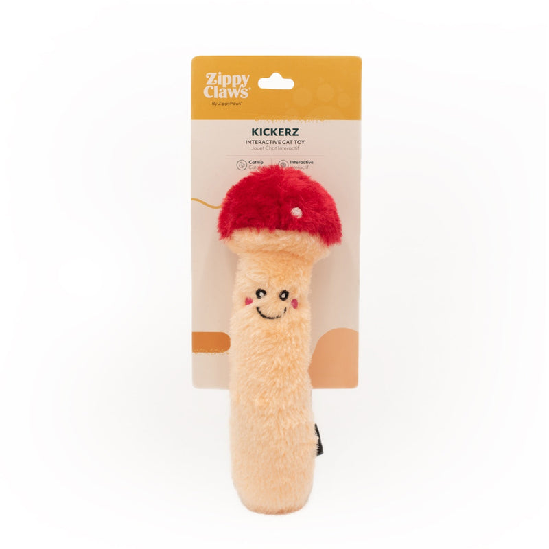 Zippy Paws Zippy Claws Catinip Kickerz Mushroom Cat Toy-Habitat Pet Supplies