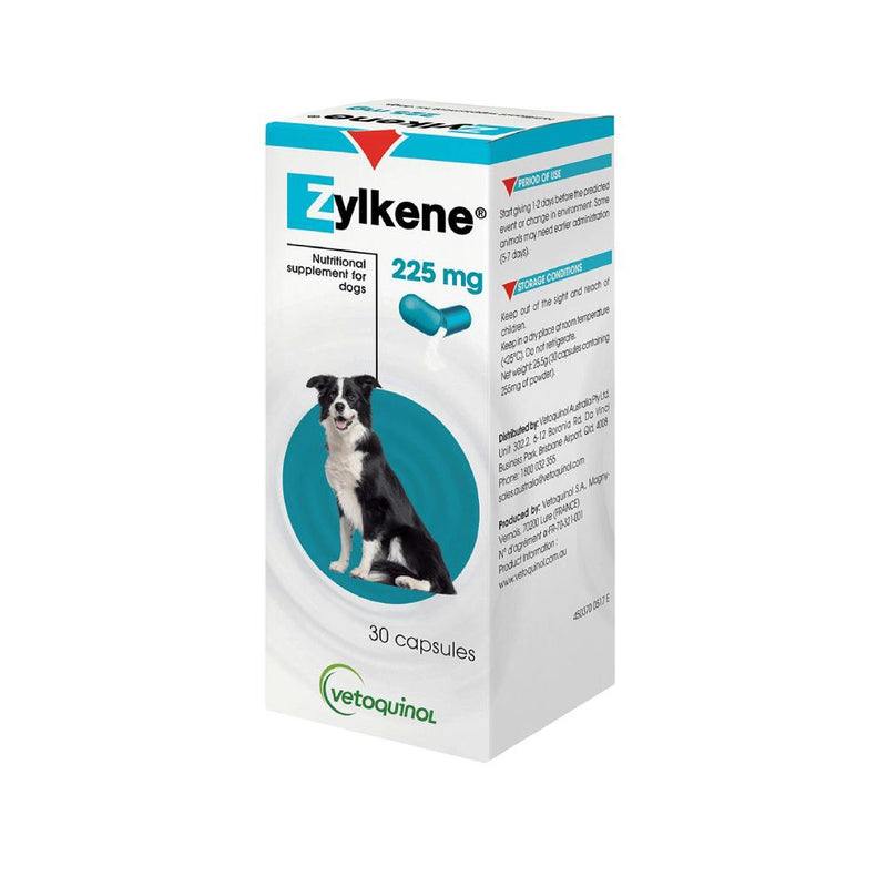 Zylkene Calming Supplement for Medium Dogs 225mg-Habitat Pet Supplies