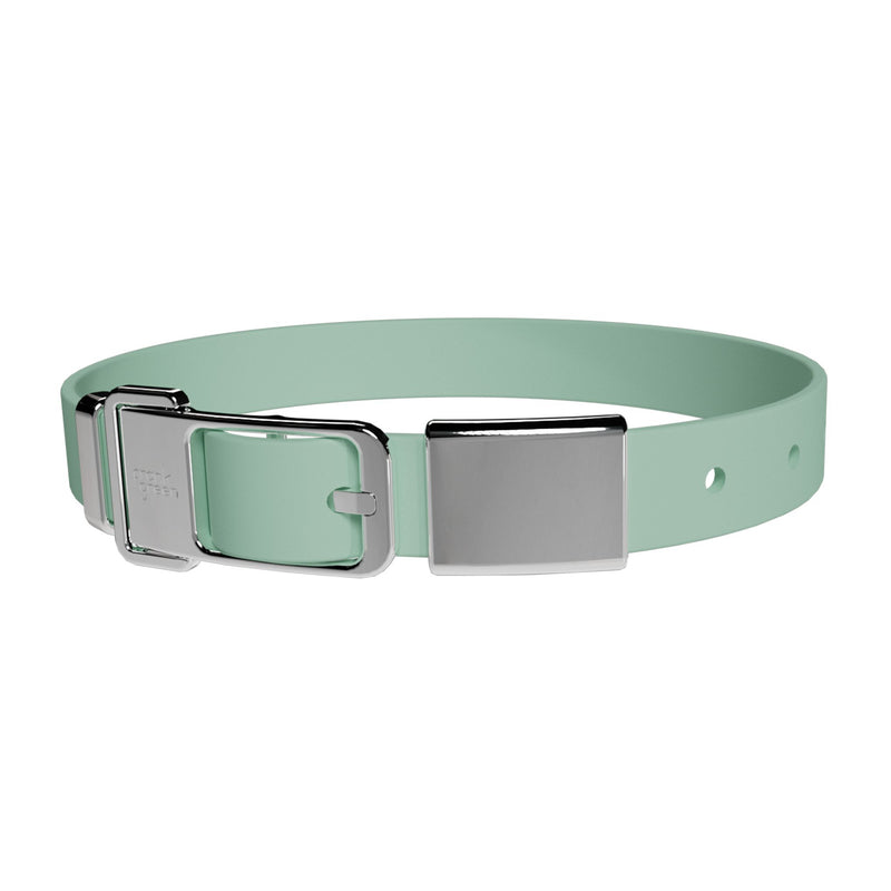 frank green Mint Gelato Dog Collar and Tag Large-Habitat Pet Supplies