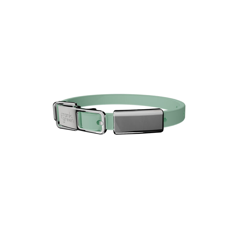 frank green Mint Gelato Dog Collar and Tag Small-Habitat Pet Supplies