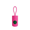 frank green Neon Pink Dog Poo Bag Holder-Habitat Pet Supplies