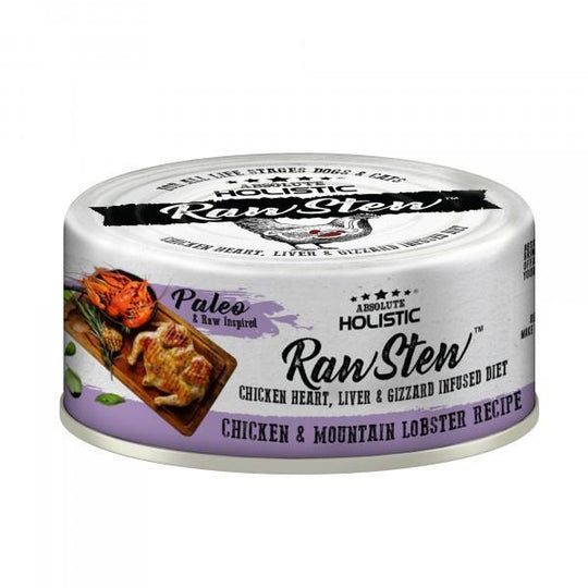 Absolute Holistic RawStew Cat Chicken & Mountain Lobster Wet Food 80g
