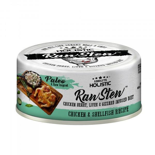 Absolute Holistic RawStew Cat Chicken & Shellfish Wet Food 80g-Habitat Pet Supplies