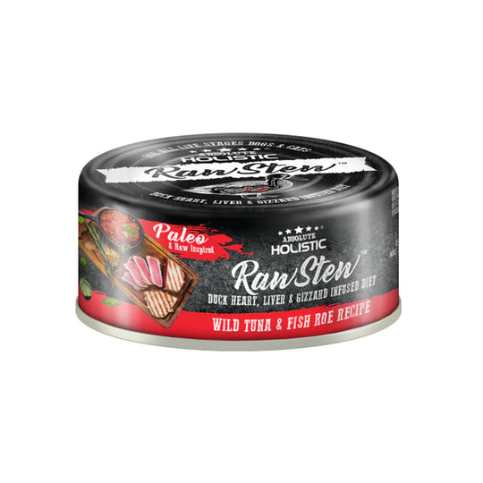 Absolute Holistic RawStew Cat Tuna and Fish Roe Wet Food 80g
