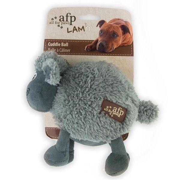 All for Paws Cuddle Farm Ball Sheep Dog Toy*-Habitat Pet Supplies